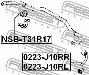 Купить Febest NSBT31R17 – отличная цена на EXIST.UA!