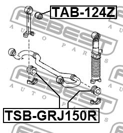 Купить Febest TSBGRJ150R – отличная цена на EXIST.UA!