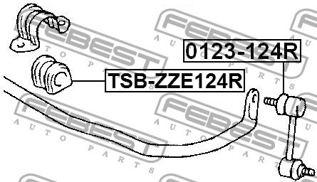 Купити Febest TSB-ZZE124R за низькою ціною в Україні!