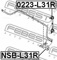 Купити Febest NSBL31R – суперціна на EXIST.UA!