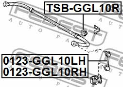 Купить Febest TSB-GGL10R по низкой цене в Украине!