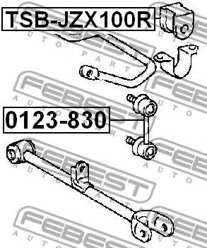 Купить Febest TSBJZX100R – отличная цена на EXIST.UA!