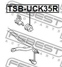 Купити Febest TSB-UCK35R за низькою ціною в Україні!