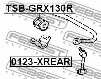 Купити Febest TSB-GRX130R за низькою ціною в Україні!