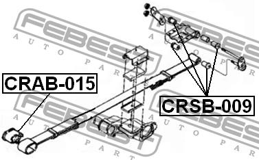 Купити Febest CRSB009 – суперціна на EXIST.UA!