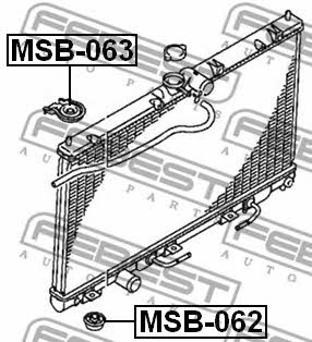 Купити Febest MSB063 – суперціна на EXIST.UA!