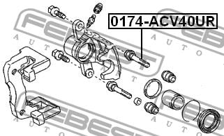 Купить Febest 0174ACV40UR – отличная цена на EXIST.UA!