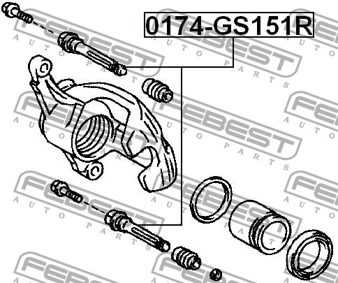 Купить Febest 0174GS151R – отличная цена на EXIST.UA!