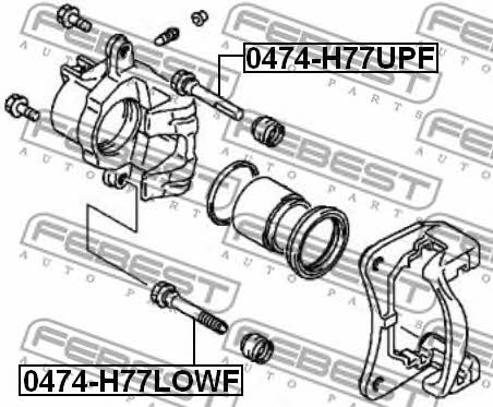 Купить Febest 0474-H77LOWF по низкой цене в Украине!