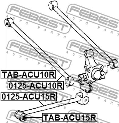 Купити Febest 0125ACU10R – суперціна на EXIST.UA!