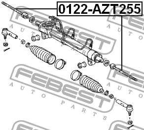 Купить Febest 0122-AZT255 по низкой цене в Украине!