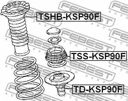 Купить Febest TSHBKSP90F – отличная цена на EXIST.UA!