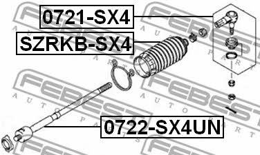 Купить Febest SZRKB-SX4 по низкой цене в Украине!