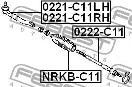Купить Febest NRKB-C11 по низкой цене в Украине!