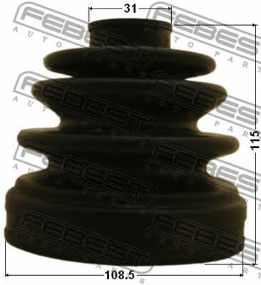 Купити Febest 0415-V75RR за низькою ціною в Україні!