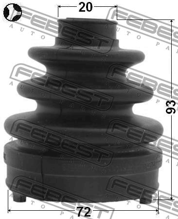 Купити Febest 0815-G12 за низькою ціною в Україні!