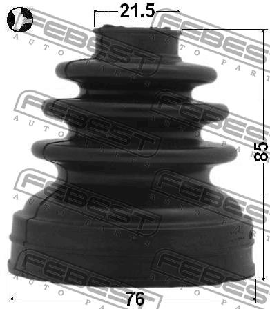 Купити Febest 0115-ACU35RT за низькою ціною в Україні!