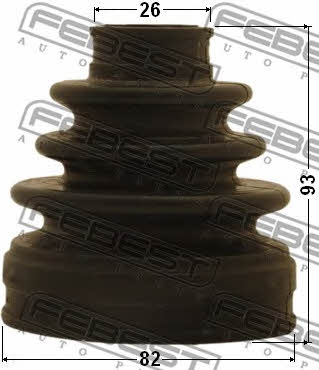 Купити Febest 0215-D40 за низькою ціною в Україні!
