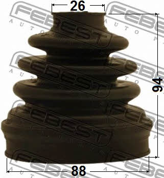 Купити Febest 0515-BL23MT за низькою ціною в Україні!