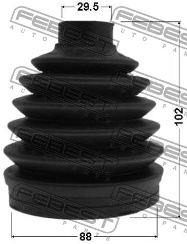 Купить Febest 0517PBT50 – отличная цена на EXIST.UA!