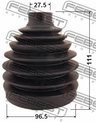 Купить Febest 0217P-071 по низкой цене в Украине!