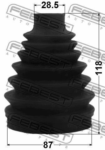 Купити Febest 0517P-CX7 за низькою ціною в Україні!