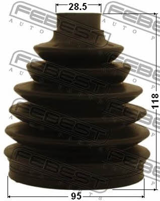 Купити Febest 1217-CM за низькою ціною в Україні!
