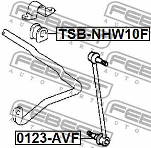 Купить Febest TSBNHW10F – отличная цена на EXIST.UA!