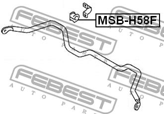 Купити Febest MSB-H58F за низькою ціною в Україні!