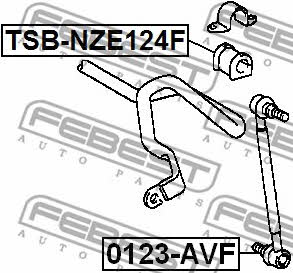 Купить Febest TSBNZE124F – отличная цена на EXIST.UA!