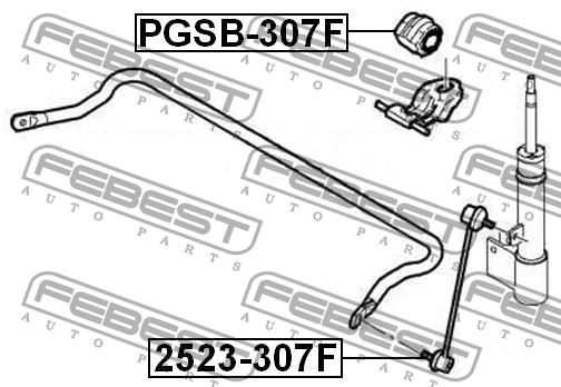 Купить Febest PGSB307F – отличная цена на EXIST.UA!