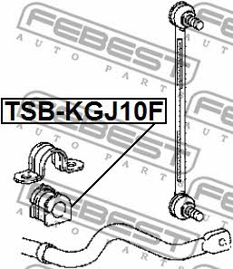 Купить Febest TSBKGJ10F – отличная цена на EXIST.UA!