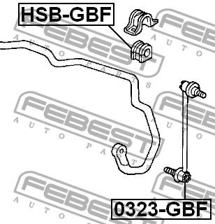 Купить Febest HSBGBF – отличная цена на EXIST.UA!