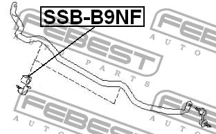 Купити Febest SSBB9NF – суперціна на EXIST.UA!