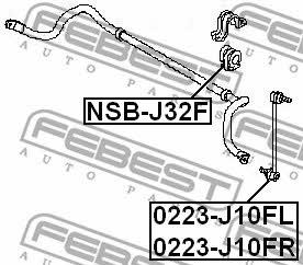 Купить Febest NSBJ32F – отличная цена на EXIST.UA!