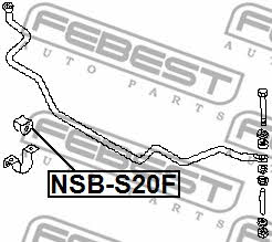Купити Febest NSBS20F – суперціна на EXIST.UA!
