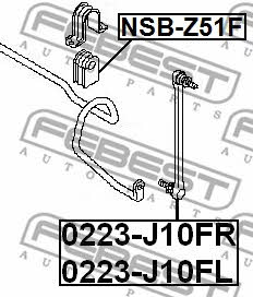 Купити Febest NSBZ51F – суперціна на EXIST.UA!