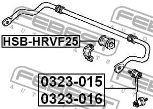 Купити Febest HSBHRVF25 – суперціна на EXIST.UA!