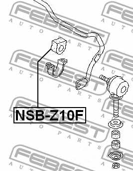 Купить Febest NSB-Z10F по низкой цене в Украине!