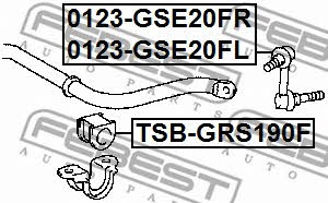 Купити Febest TSB-GRS190F за низькою ціною в Україні!