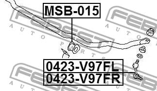 Купити Febest MSB015 – суперціна на EXIST.UA!
