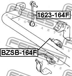 Купити Febest BZSB164F – суперціна на EXIST.UA!