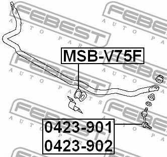 Купить Febest MSB-V75F по низкой цене в Украине!