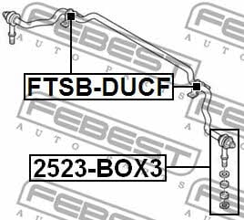 Купить Febest FTSB-DUCF по низкой цене в Украине!