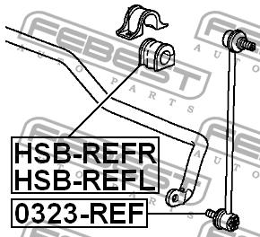 Купить Febest HSB-REFR по низкой цене в Украине!