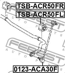 Купить Febest TSB-ACR50FR по низкой цене в Украине!