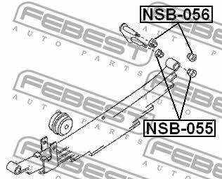 Купить Febest NSB056 – отличная цена на EXIST.UA!