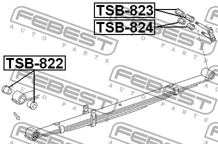 Купить Febest TSB823 – отличная цена на EXIST.UA!