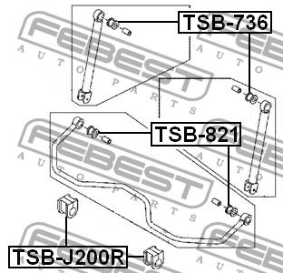Купить Febest TSB-821 по низкой цене в Украине!