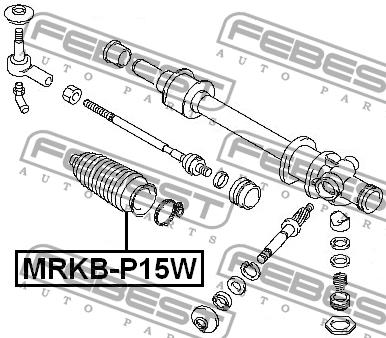 Пыльник рулевой рейки Febest MRKB-P15W